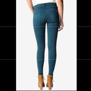 HUDSON mid rise super skinny pants size 25 NWT